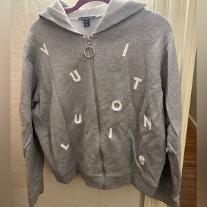 Women’s Louis Vuitton Hooded Zip-Up size XL
